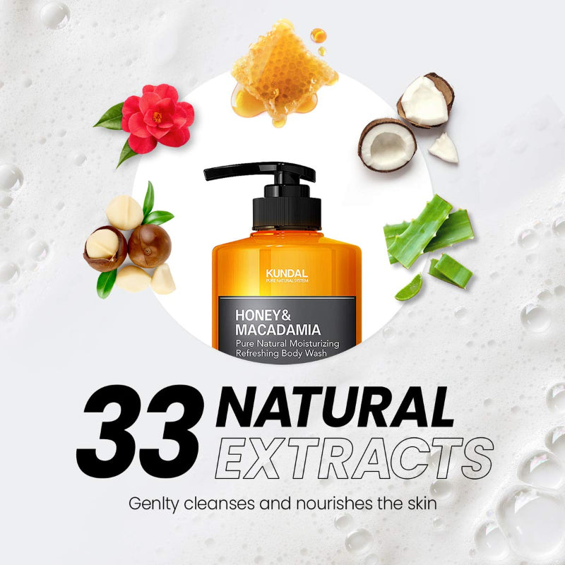 Honey & Macadamia Body Wash