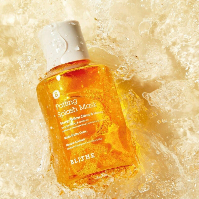 Patting Splash Mask Energy Yellow Citrus & Honey (Expiring: 11/12/2025)