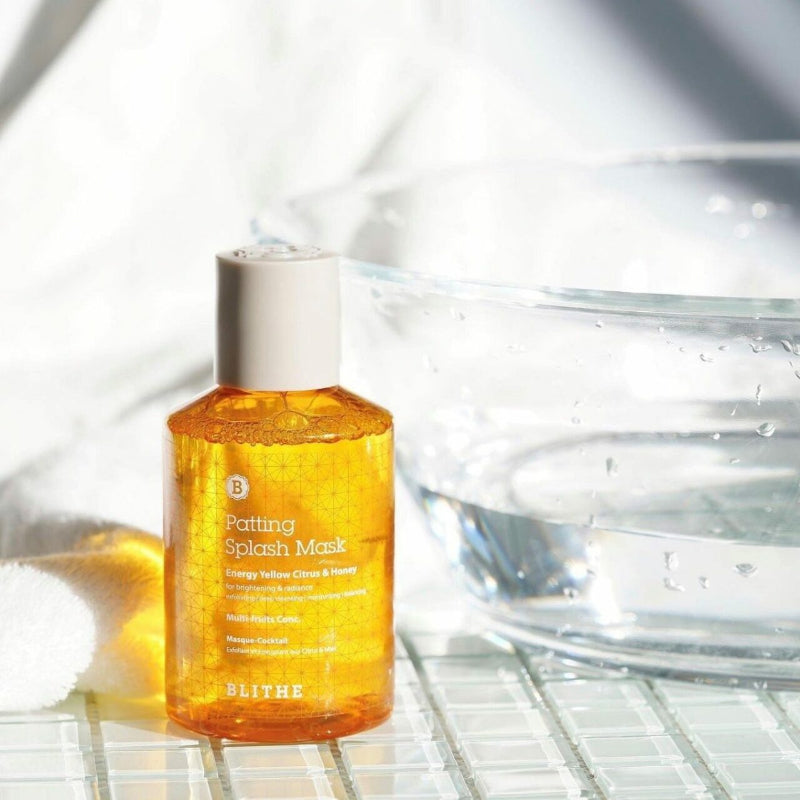 Patting Splash Mask Energy Yellow Citrus & Honey (Expiring: 11/12/2025)