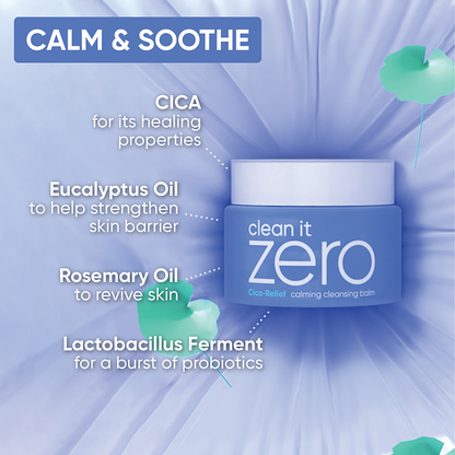 Clean it Zero Calming Cleansing Balm