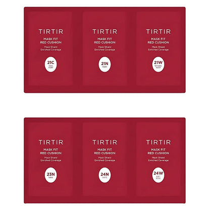 Mask Fit Red Cushion 6 Shade Trial Kit