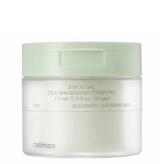 Ji Woo Gae Cica BHA Blemish Toner Pad