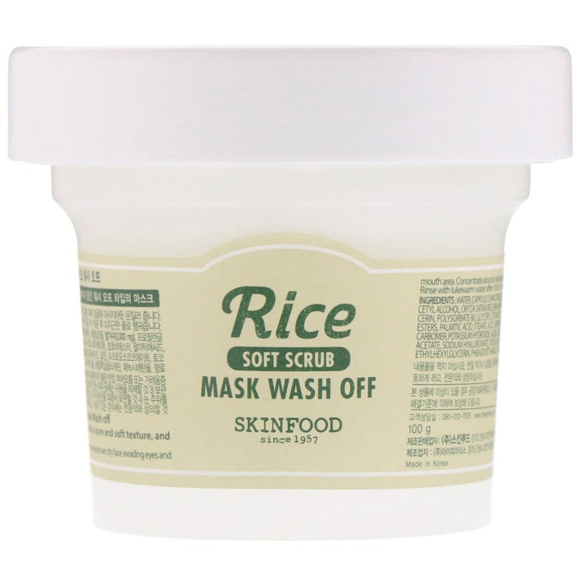 Rice Mask Wash Off