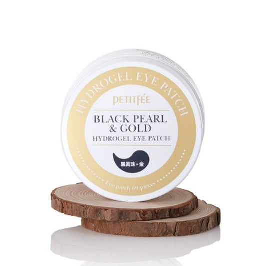 Black Pearl & Gold Hydrogel Eye Patch